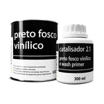 PRETO FOSCO VINÍLICO MAXI RUBBER 600ML