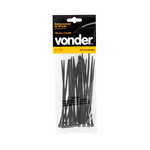ABRAÇADEIRA NYLON 140X3,6MM PRETA VONDER (PC 20 UNIDADES)