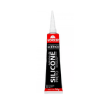 SILICONE ACÉTICO ALTA TEMPERATURA PRETO 50G WORKER