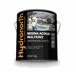 RESINA HYDRONORTH MULTIUSO ACQUA INCOLOR 3,6L (BASE ÁGUA)