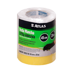 VEDA MANCHA COM FITA ADESIVA ATLAS 45CM X 20M