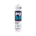 WATERPROOF ADESIVO PARA PARABRISA PU55 PRETO 380G 