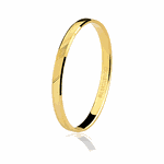 Aliança de Ouro Amarelo 18K Diamantada 1,9mm