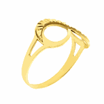Anel Símbolo do Infinito em Ouro 18K Diamantado