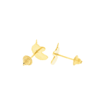 Brinco Infantil de Ouro 18K Unicórnio Esmaltado Colorido