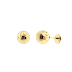 Brinco Bola em Ouro 18K - 7mm