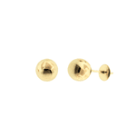 Brinco Bola em Ouro 18K - 6mm