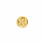 Pingente de São Bento de Ouro 18K 1cm de Diâmetro