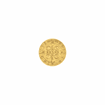 Pingente de São Bento de Ouro 18K 1cm de Diâmetro