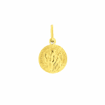 Pingente Medalha de Ouro 18K São Bento Pequeno