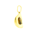 Pingente Chapéu com Nossa Senhora Ouro 18K