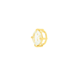 Pingente Ouro 18k Ponto de Luz com Cristal