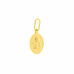 Medalha Anjo da Guarda em Ouro 18K Pequena