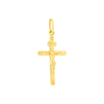 Pingente Crucifixo Ouro 18K Pequeno