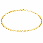 Pulseira Portuguesa em Ouro Amarelo 18K Feminina