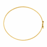 Bracelete de Ouro Amarelo 18K Feminino com Friso