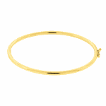 Bracelete de Ouro 18K Fio Redondo