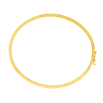 Bracelete de Ouro 18K Fio Quadrado