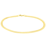 Pulseira de Ouro 18K Malha Lacraia