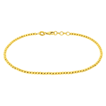 Pulseira em Ouro 18K Estilo Riviera