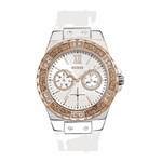 Relógio Guess Feminino Silicone Branco