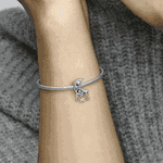 Charm Pandora Estrela E Lua Crescente