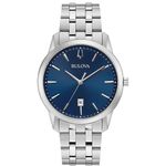 Relógio Bulova Masculino Classic Sutton Mostrador Azul