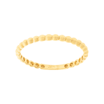 Anel Feminino Ouro 18K Bolinhas Mini