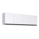 Armário Aéreo Cozinha em aço Gaia Flat Branco 200 - Cozimax