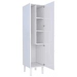 Armário Em Aço Multiuso MAX Branco - COZIMAX 
