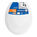 Assento Convencional Almofadado Plus Branco - METASUL