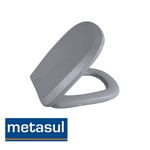 Assento Sabatini Almofadado Perfecto Multi Cinza Claro - METASUL