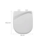 Assento Soft Close Sabatini / Paris TTP/SC Branco NV89 - ASTRA