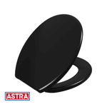 Assento Convencional Plástico TPJ/AS Preto - ASTRA