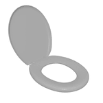 Assento Convencional Almofadado TPK/AS Cinza Claro CZ2 - ASTRA