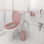 Assento Convencional Almofadado TPKM Rosa RS-MM - ASTRA