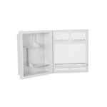 Armário Banheiro Plástico A41 30,5X35,5X10 Branco BR1 - ASTRA