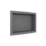 Nicho De Embutir Plástico Chumbo 40X30- COZIMAX