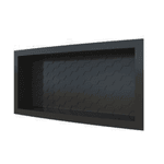 Nicho De Embutir Plástico Preto 60X27 - COZIMAX