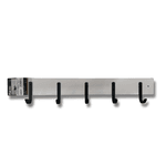 Cabideiro Simples Branco Com 5 Ganchos 10550015 - PRAT-K