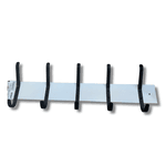 Cabideiro Branco Com 5 Ganchos Duplo 10550025 - PRAT-K