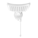 Ducha Loren Shower Eletrônico Branca 127 V / 5500 W - LORENZETTI