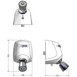 DUCHA RELAX MULTIDIRECIONAL 127 V / 5500 W - LORENZETTI