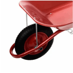 Carrinho De Mão De Chapa 26 Pneu De Câmara Roda 60L GORDINI