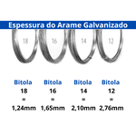 Arame Galvanizado 18" 1KG