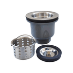 Válvula Americana Com Cesto Higiênico 3.1/2" VH312-IN - FLVX HIDRO