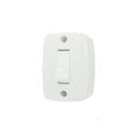 Interruptor Simples De Sobrepor Retangular 6A 16553 - ILUMI