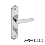 Fechadura espelhada Concept Cromada 401- 40CB WC / Banheiro - PADO 