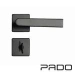Fechadura RQ1 Concept Preta 414-40CB WC / Banheiro - PADO
