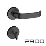 Fechadura RR1 Concept Preta 413-40CB WC / Banheiro - PADO